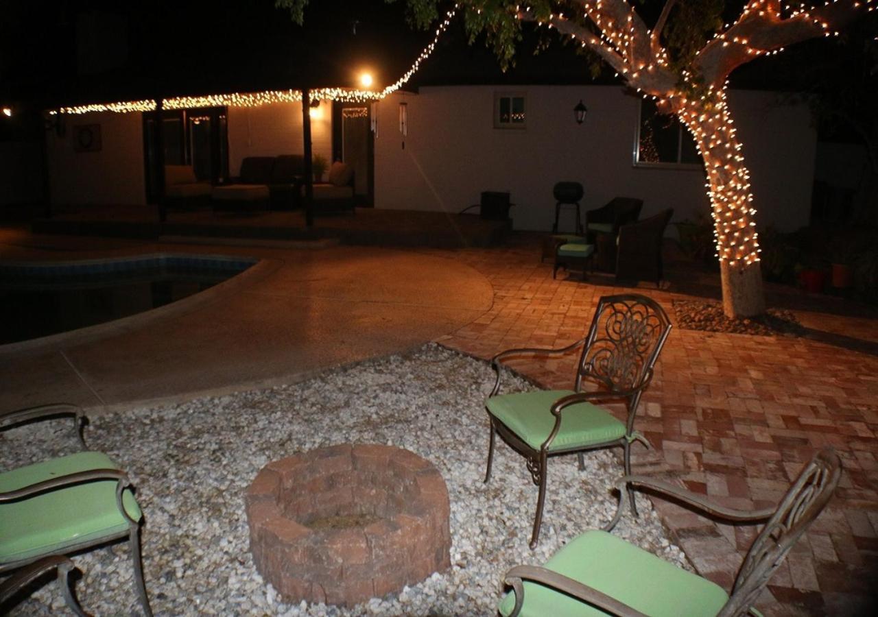 Tempe Escape With Heated Pool, Billiards & Firepit Fun Villa Dış mekan fotoğraf