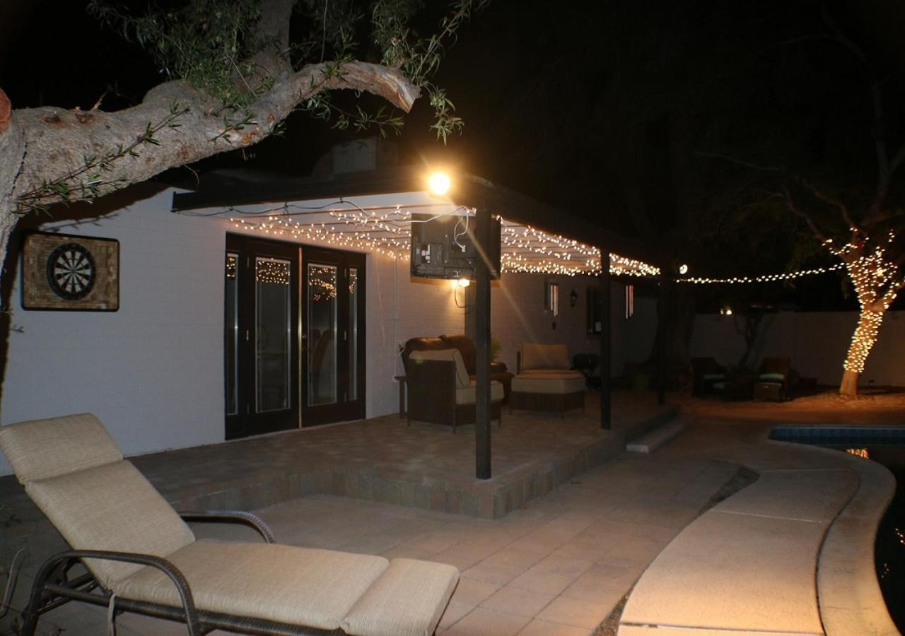 Tempe Escape With Heated Pool, Billiards & Firepit Fun Villa Dış mekan fotoğraf