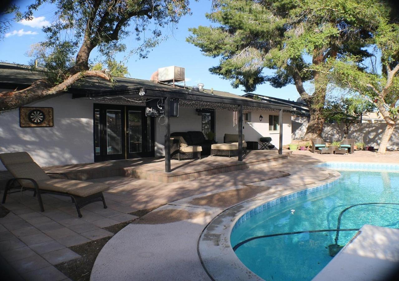 Tempe Escape With Heated Pool, Billiards & Firepit Fun Villa Dış mekan fotoğraf